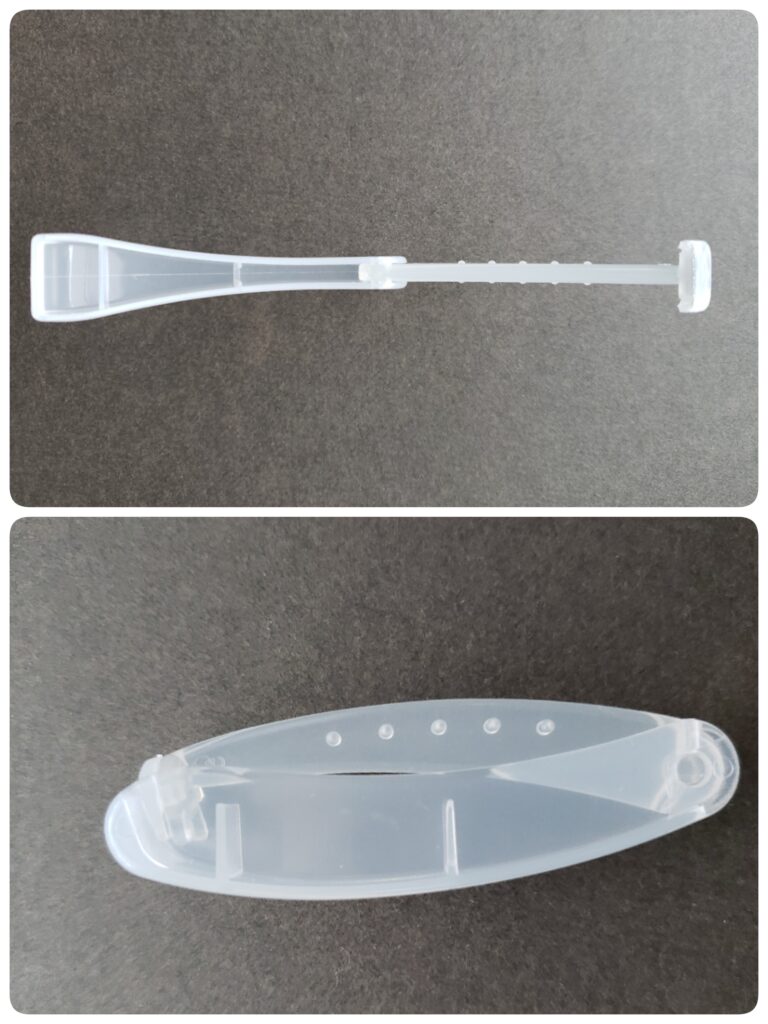 無印　眉メイク用かみそり　ミニT型